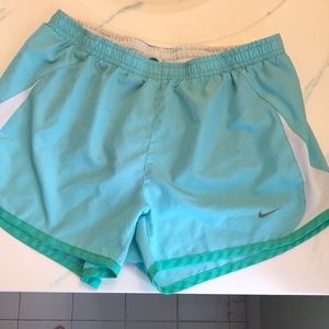 NIKE Running Shorts Light Blue Size Small